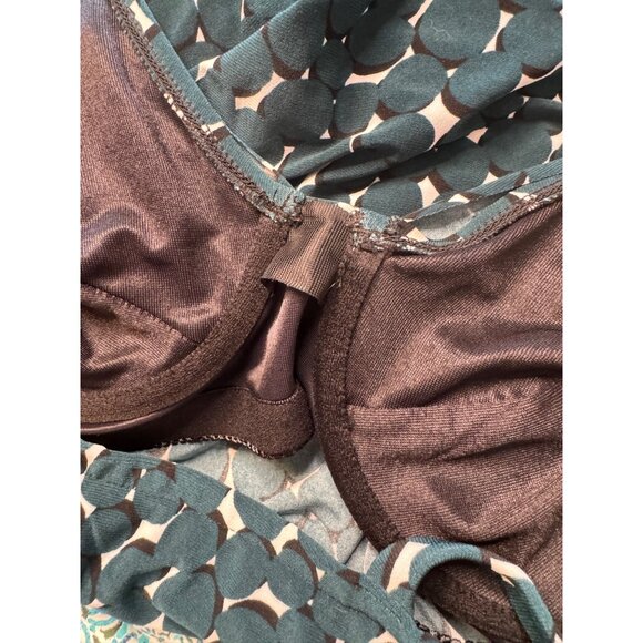 Magicsuit Tankini Top Teal Black Size 8 Appear Sleeker Slimmer NWT $124 Underwir - Picture 4 of 10